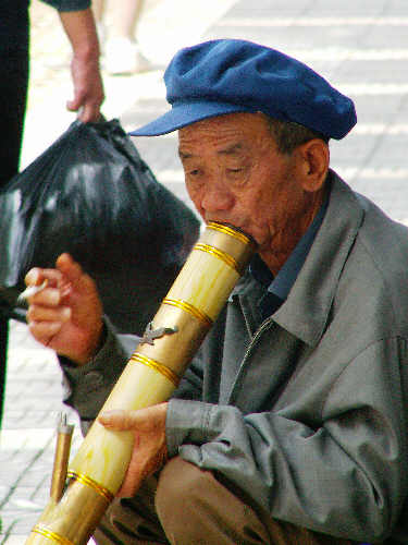 Kunming: chiński palacz