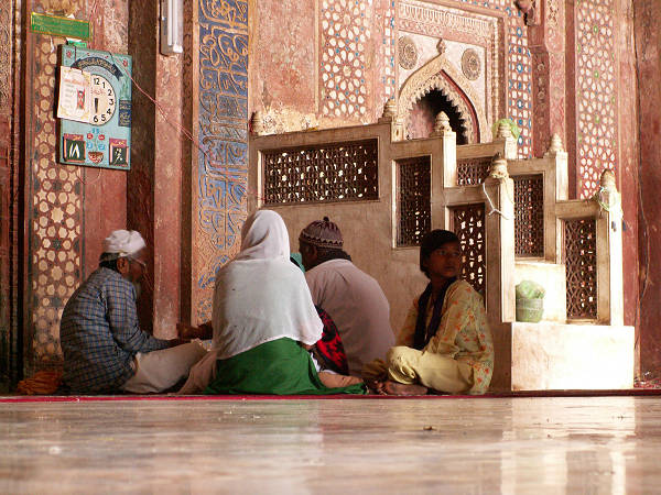 Fatehpur Sikri: w meczecie