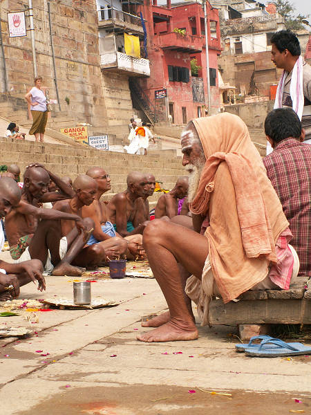 Varanasi: sadhu