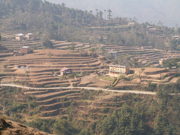 Nagarkot: tarasy