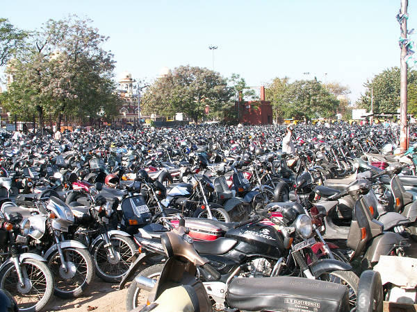 Lucknow: motocykle