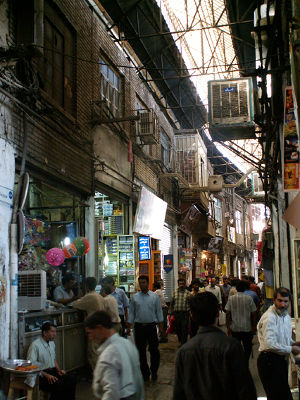 Teheran: bazar