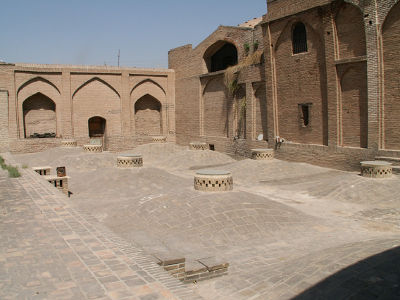 Qazvin: łaźnie meczetu Jameh