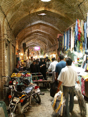 Qazvin: bazar