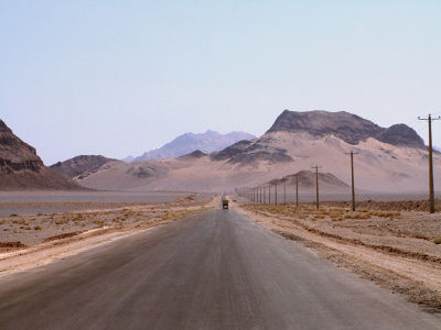 Droga skrajem pustyni Lota