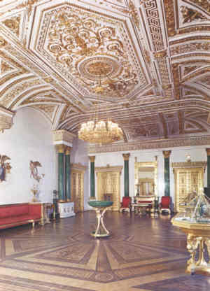Ermitaż: Sala Malachitowa