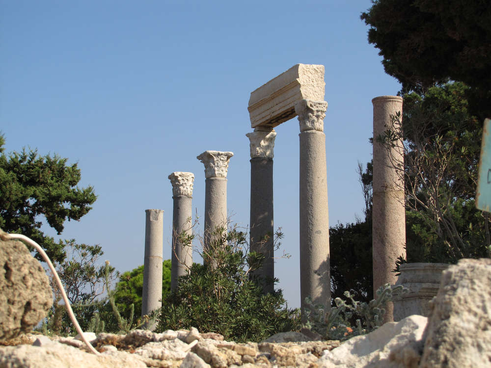 Byblos: ruiny