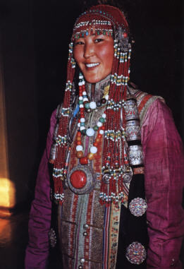Muzeum Narodowe Historii Mongolii: strój ludowy