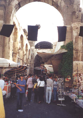 Wejście na Bazar od strony Omajjadów 