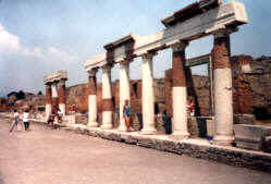 Pompeje...