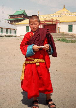 Gandan- maĹy mnich